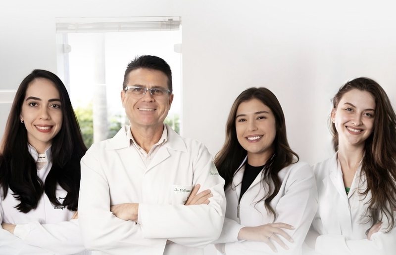 Equipe multidisciplinar da Clínica Gnathion